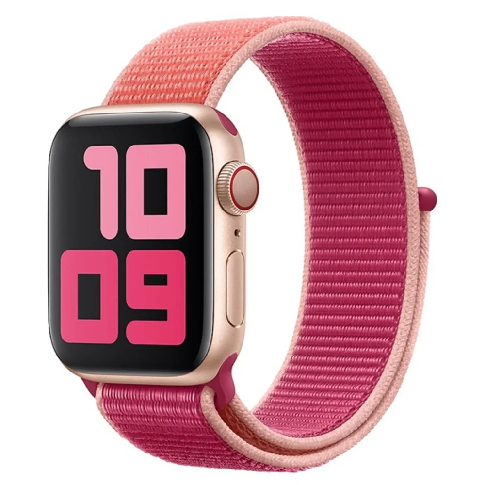 NWT Genuine Apple OEM Pomegranate Sport Loop Watch Band 40MM 2019 Color Gen